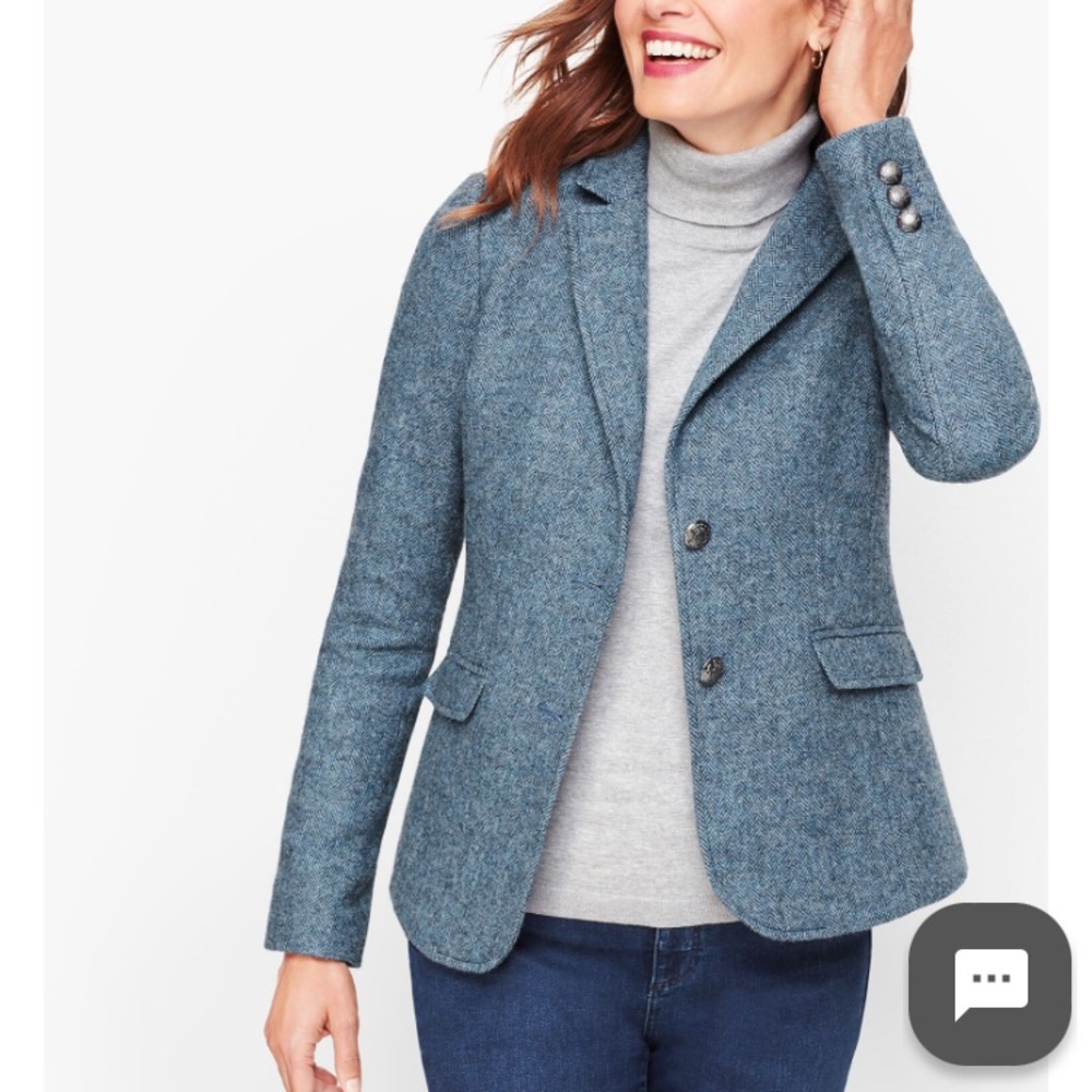 Talbots Shetland Wool Blazer